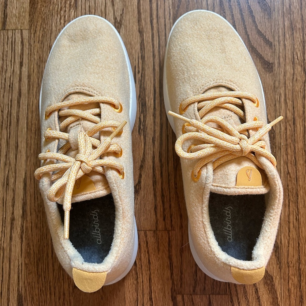 Allbirds Yellow Sneakers Minimalist Comfort